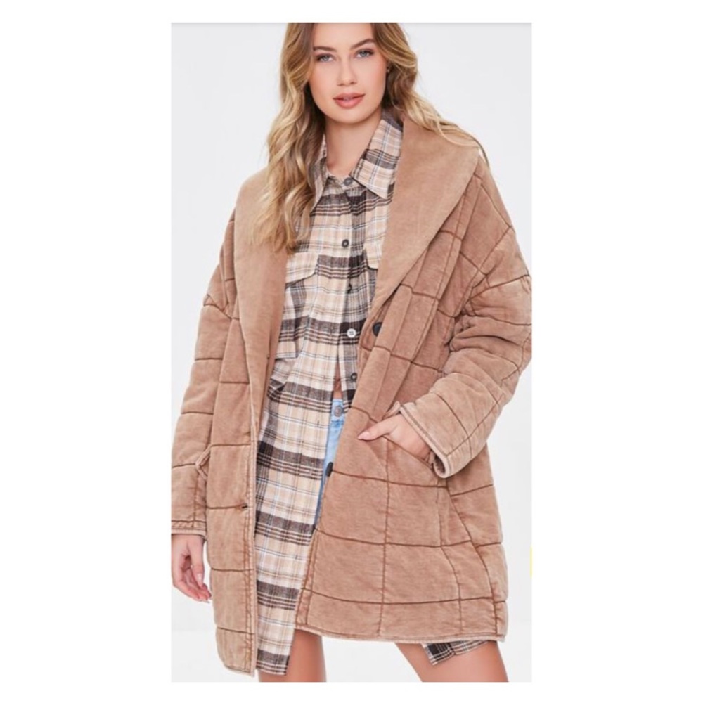 Woven Longline Jacket